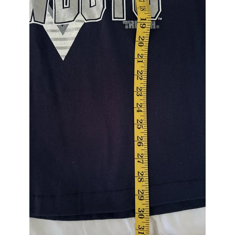 Vintage Dallas Cowboys 90's Trench Ultra T-shirt Made In USA Size XL NFL Rare